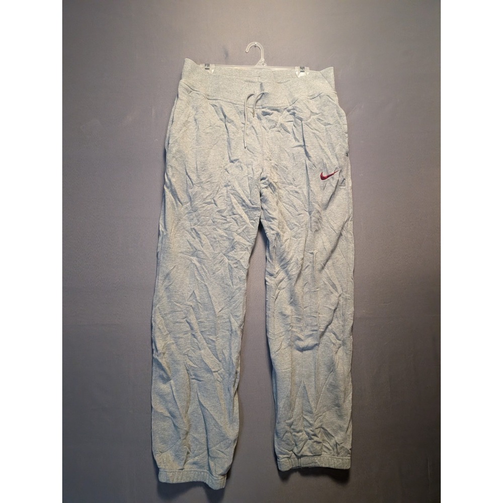 Nike Jogger Sweatpants Men 3XL Light Gray Heather Embroidered Swoosh Tapered Leg